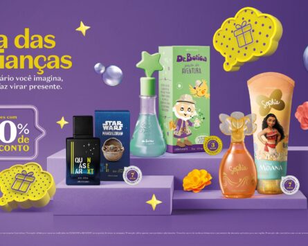 O Boticário traz novidades para o Dia das Crianças com linha inspirada em personagens da Disney