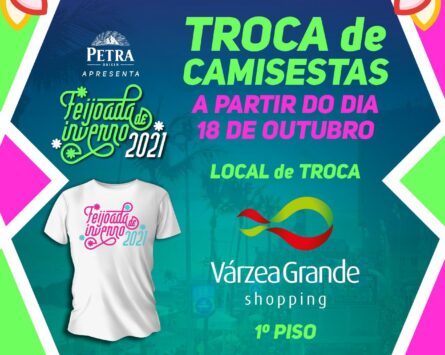 Feijoada de Inverno: começa entrega de camisetas da Edição Primavera