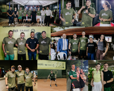 CAA/MT e OAB/MT reúnem mais 1 mil participantes no 2º Campeonato de Tênis e Beach Tennis